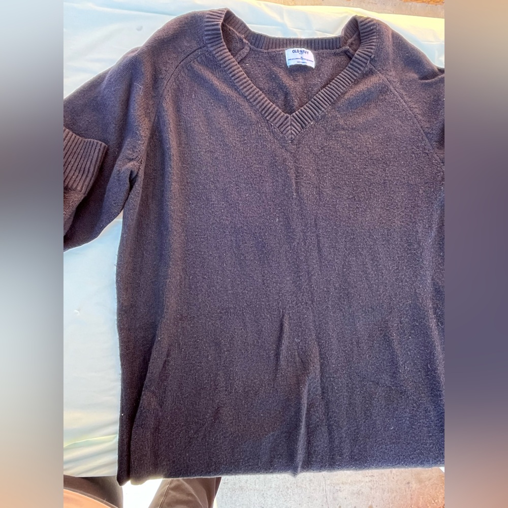 Old Navy black sweater dress 

Never worn